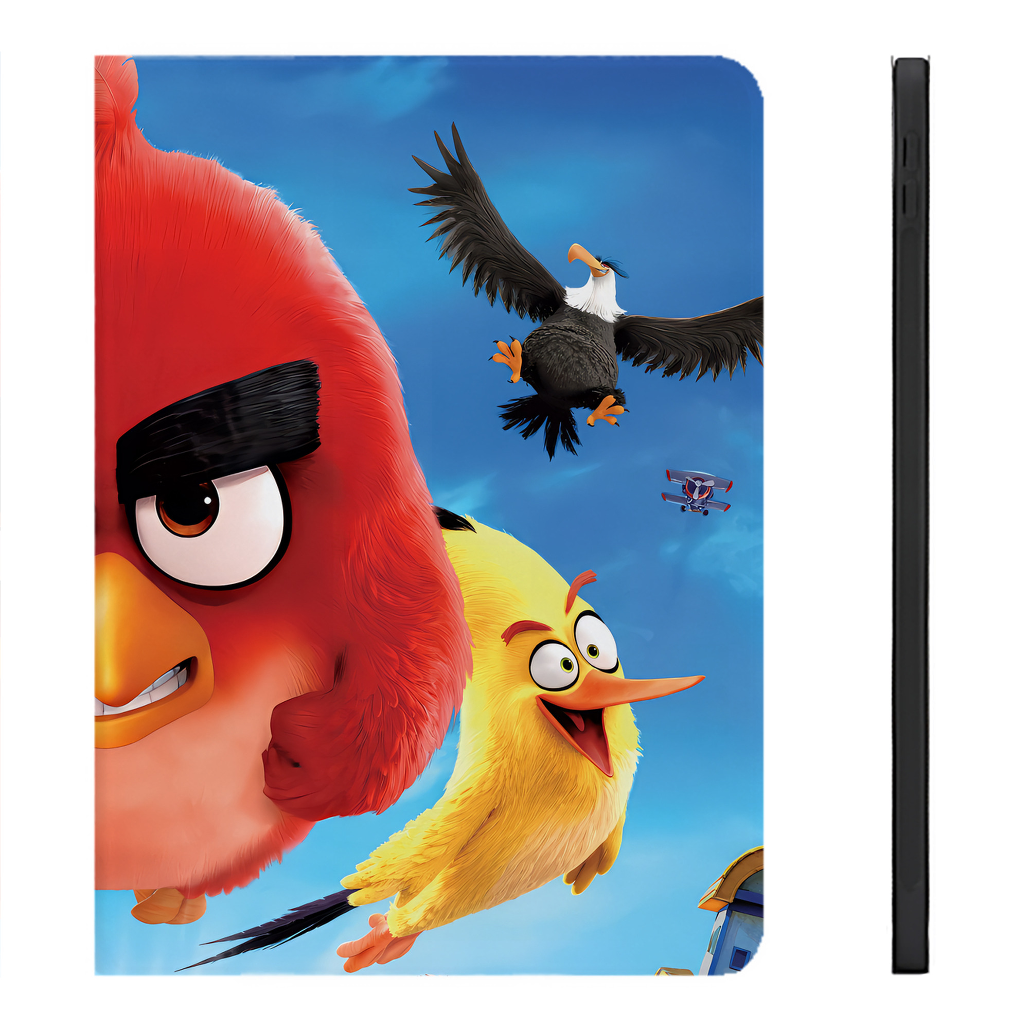（画像用） Angry Birds アングリーバード IPadケース ペンホルダー付き ブックスタイルデザイン